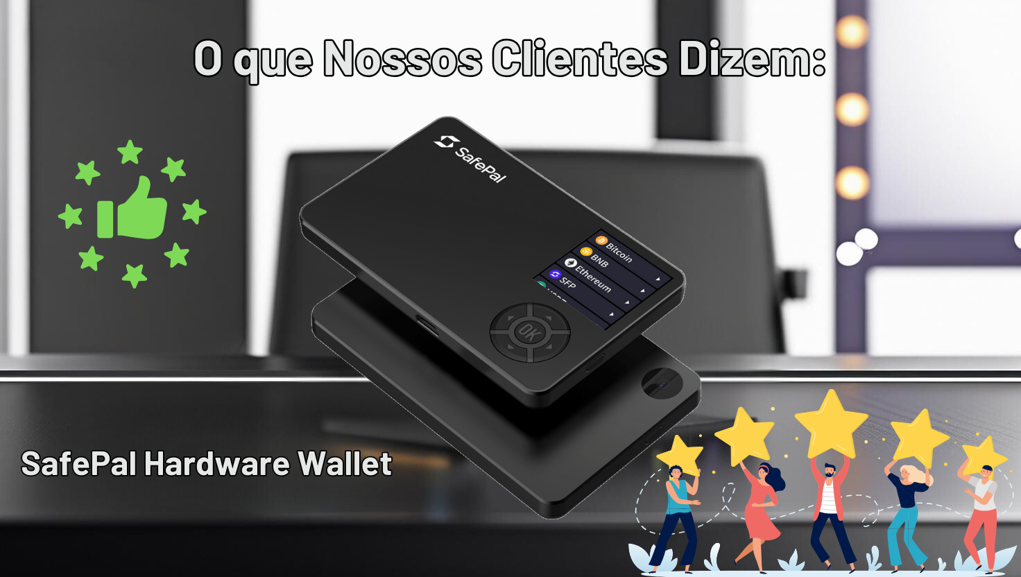 O que Nossos Clientes Dizem sobre a safepal